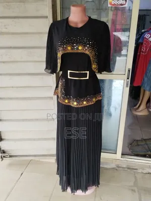 Black Turkey Luxury Dress