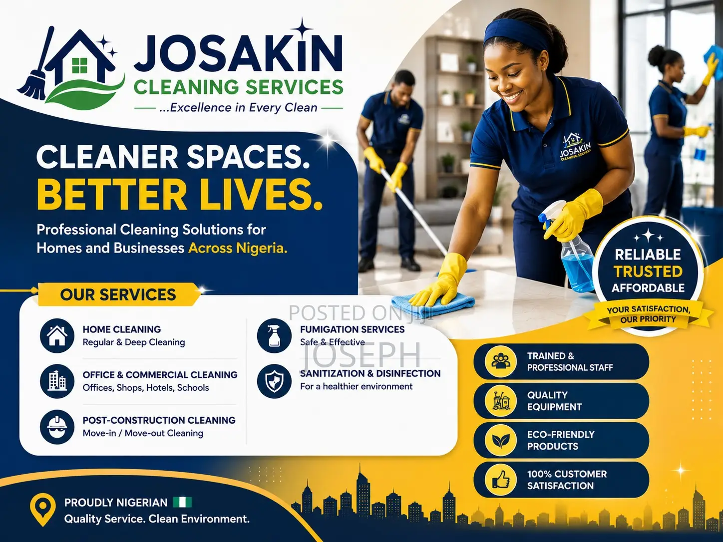 Josakin Cleaning Services