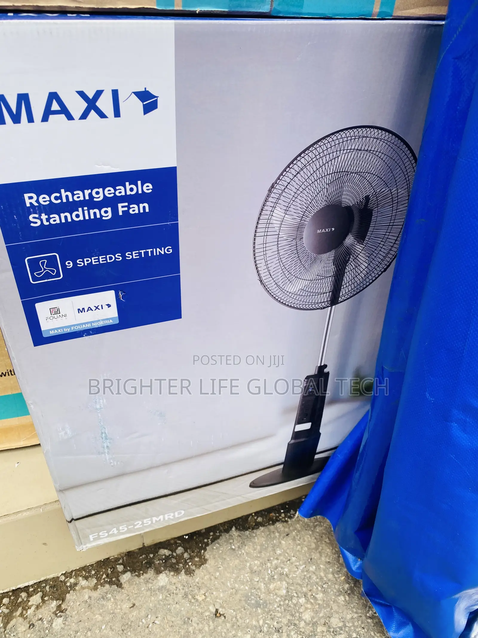 Maxi Rechargeable Fan