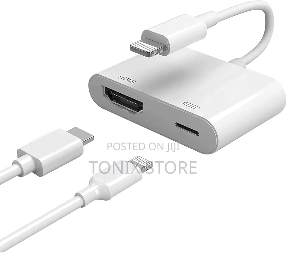 Type-C to Hdmi Video Adapter With Usb-C Fast Charging Port