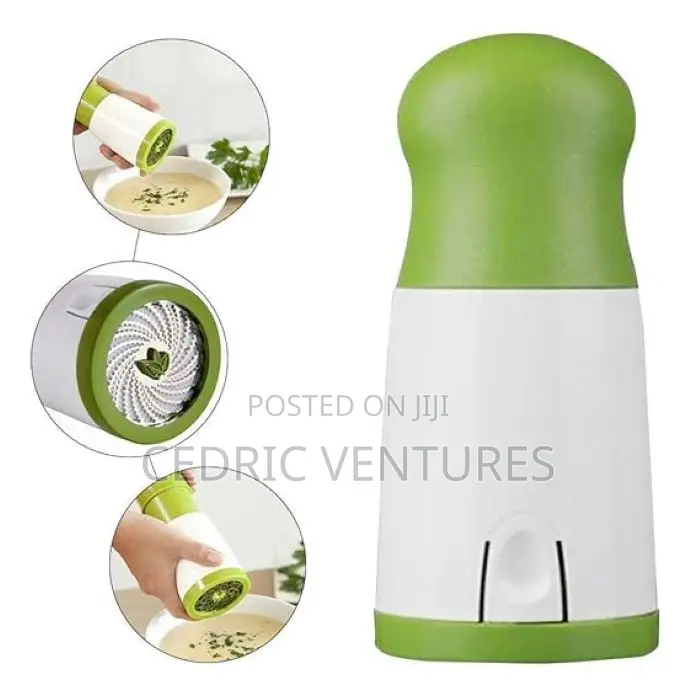 Manual Herb Grinder Spice Mill Vegetable Cutter