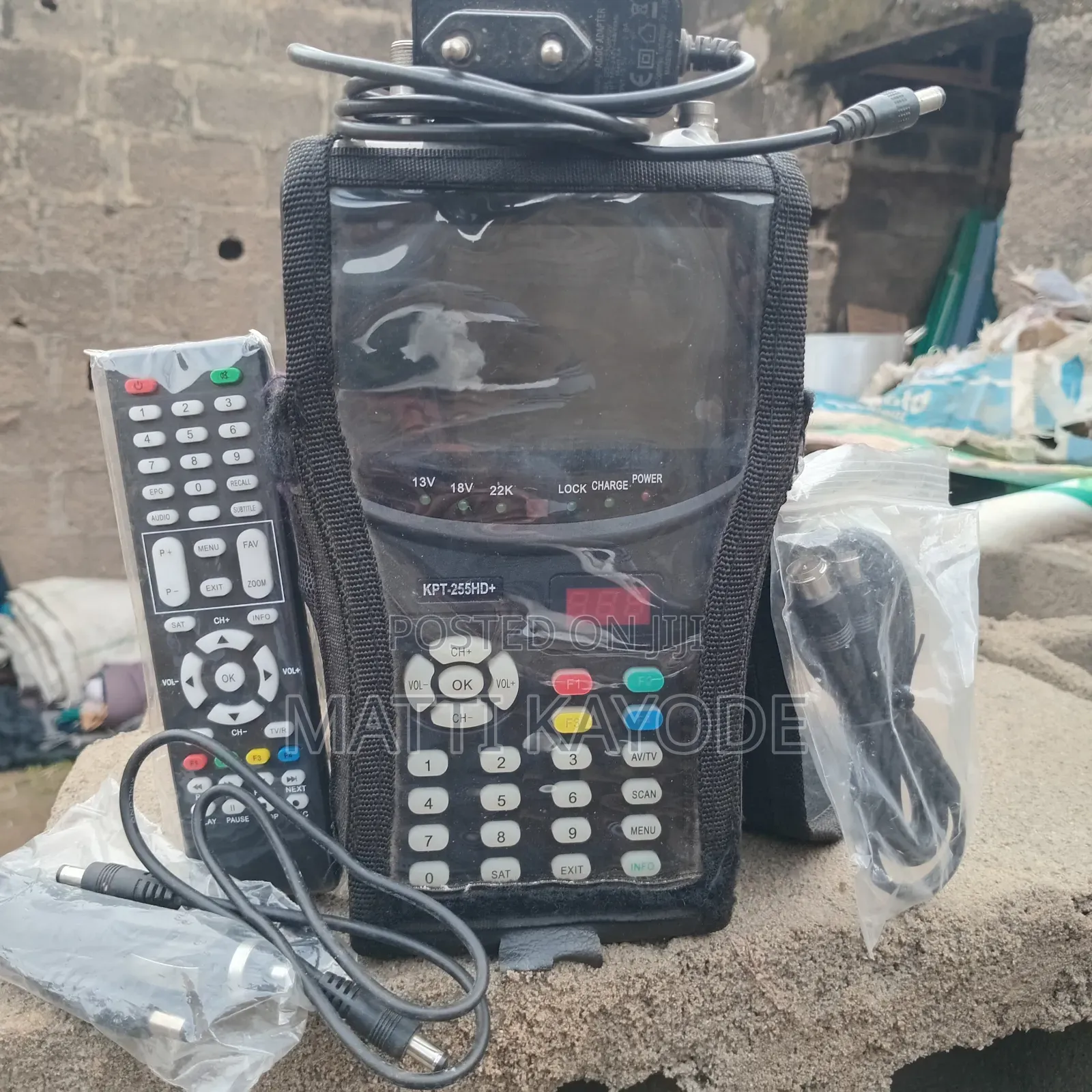 Satellite Finder and CCTV Camera Meter