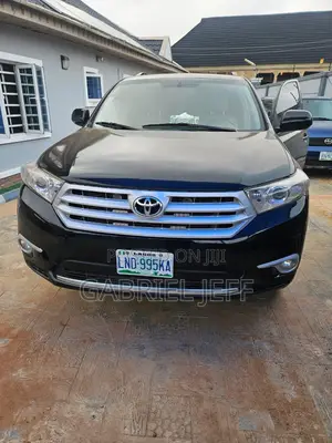 Toyota Highlander Limited 2012 Black
