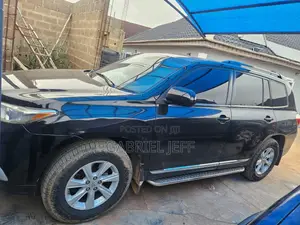 Toyota Highlander Limited 2012 Black