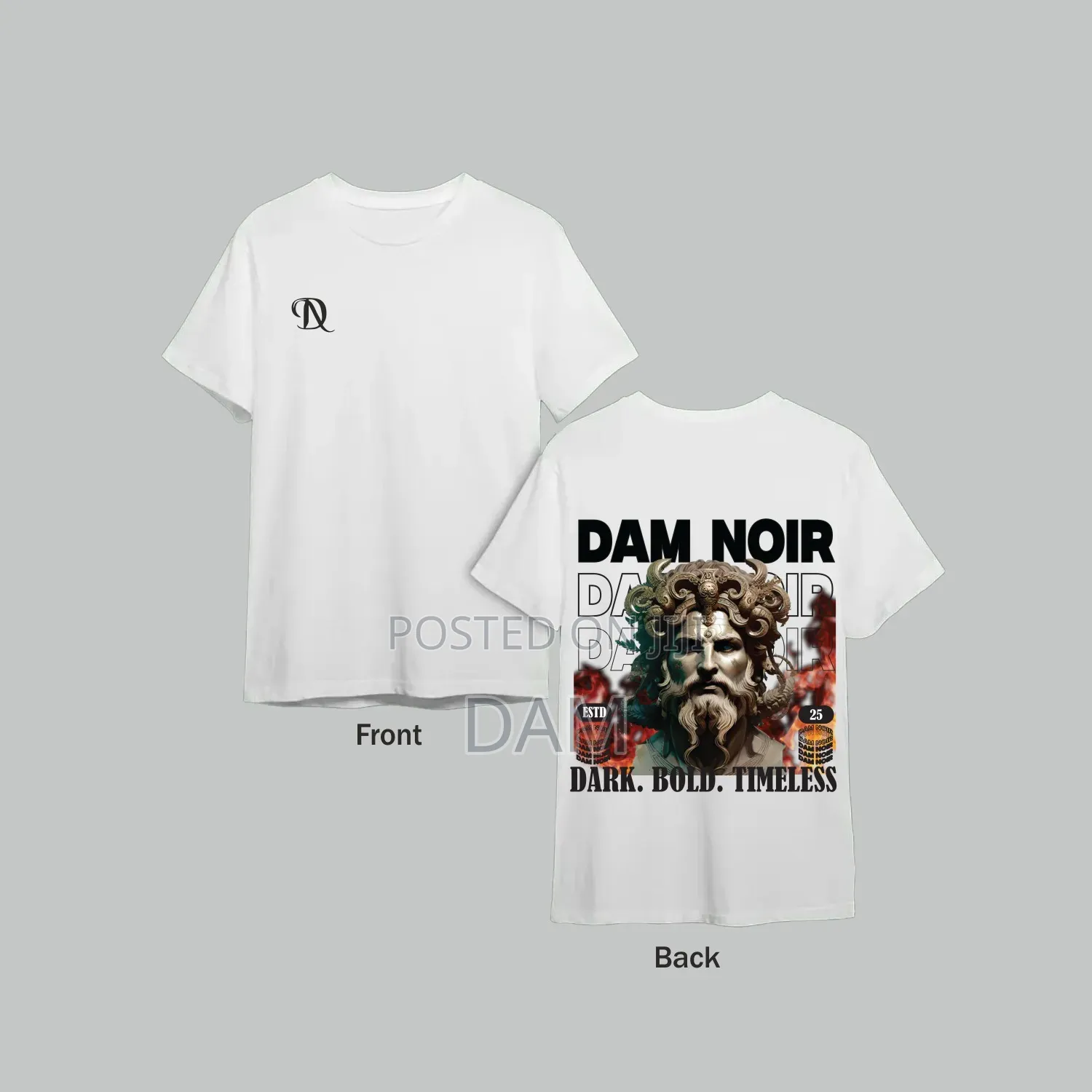 Dam Noir Round Neck