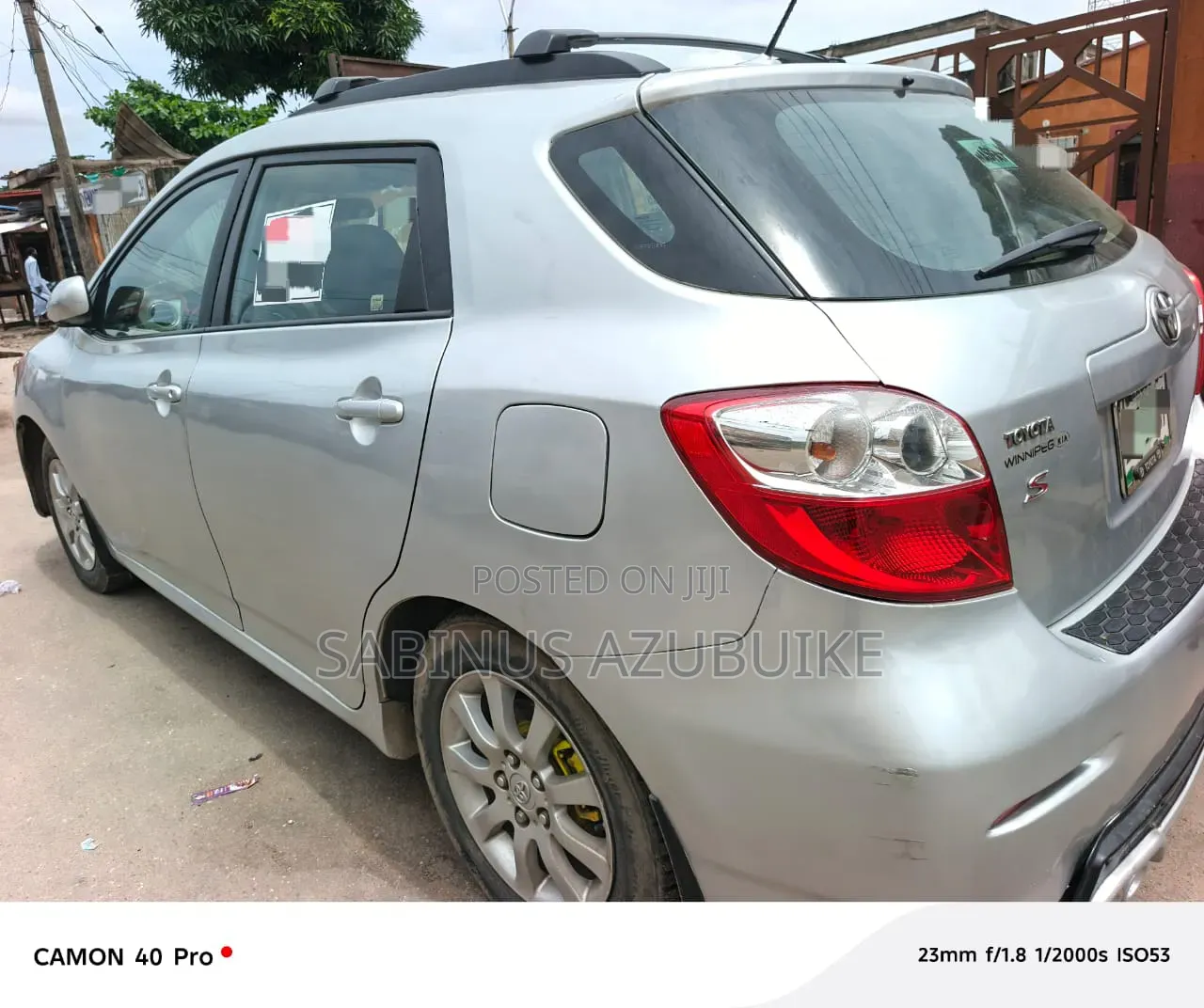 Toyota Matrix 2009 Silver