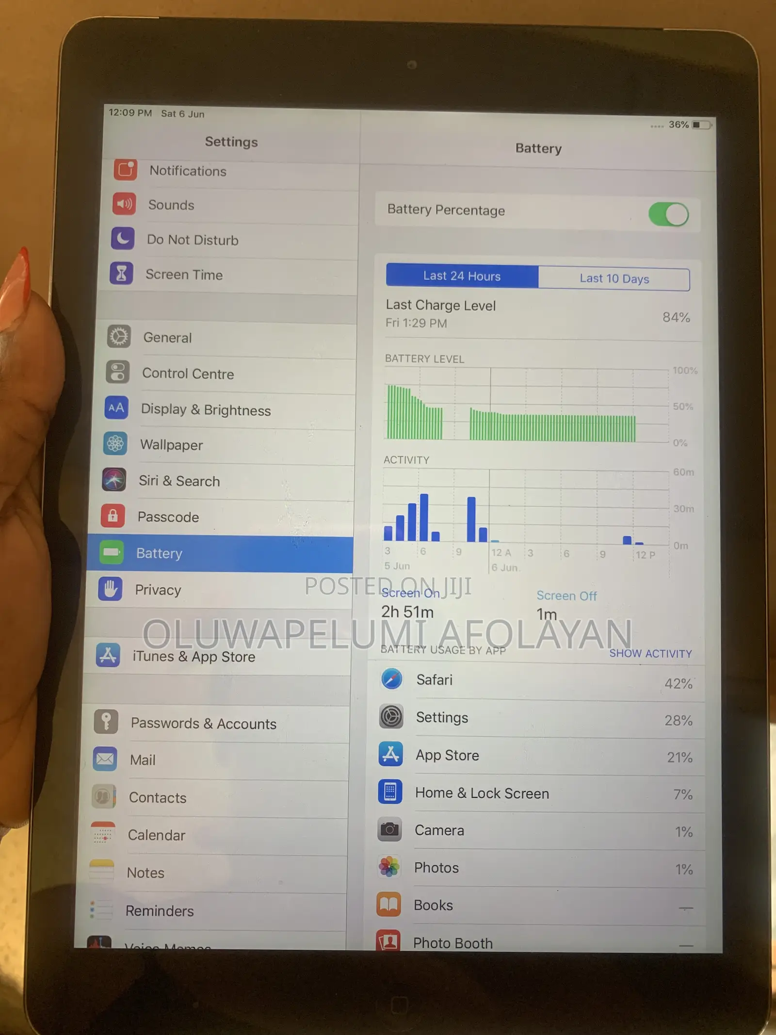 Apple iPad Air 32 GB Gray