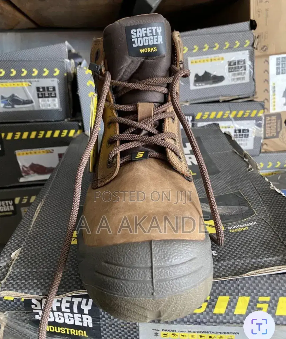 Dakar Safety Jogger Boot