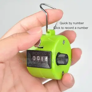 4 Digit Tally Counter Mechanical Palm Click Counter
