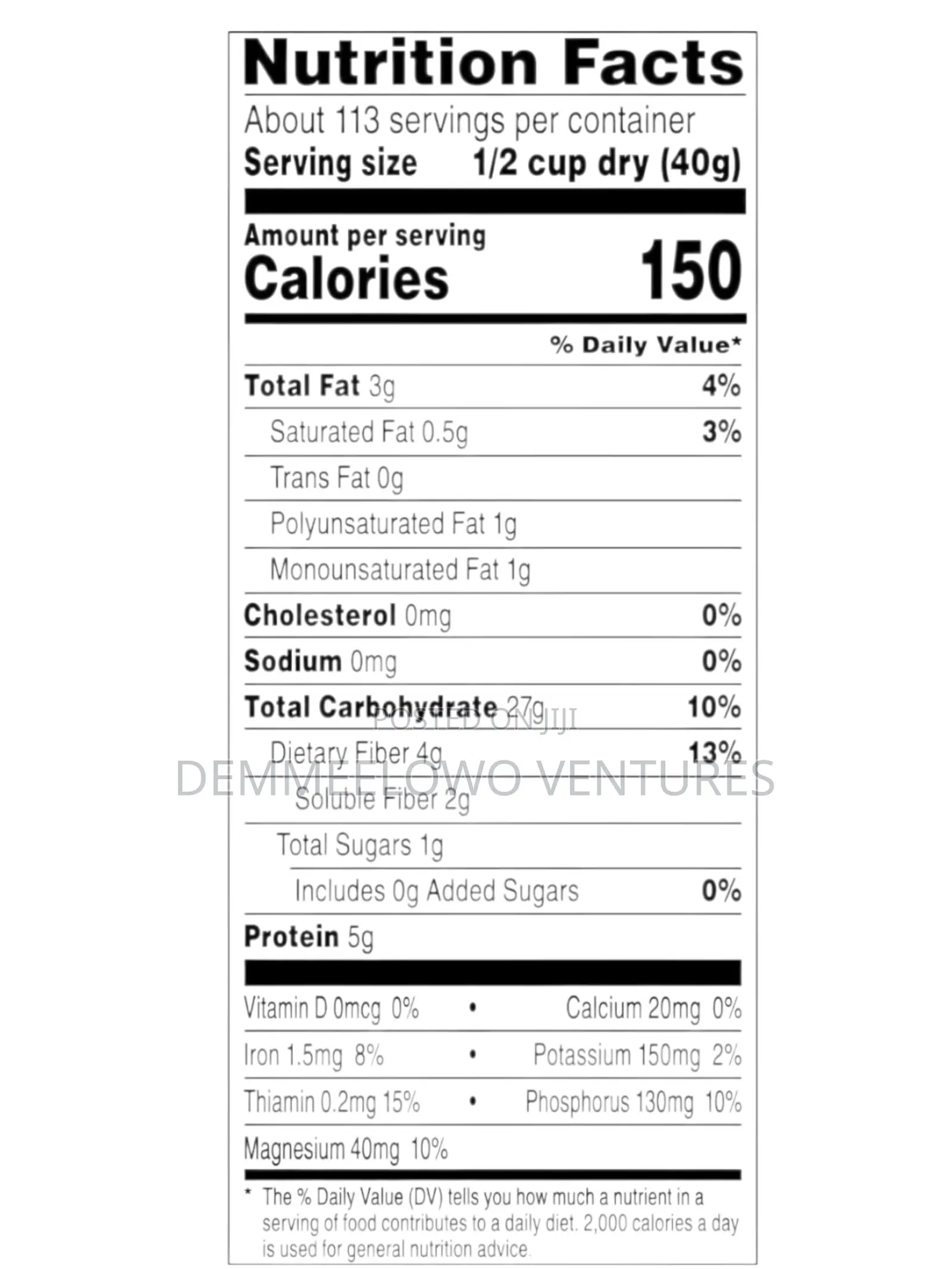 Quaker Old Fashioned Oats, 160 Oz.