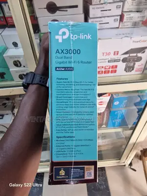 Tp Link Ax3000 Dual Band Gigabit Wifi 6 Router(Archer Ax55)
