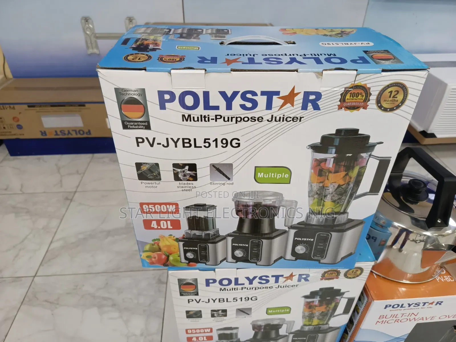 3in1 Commercial Blender Polystar