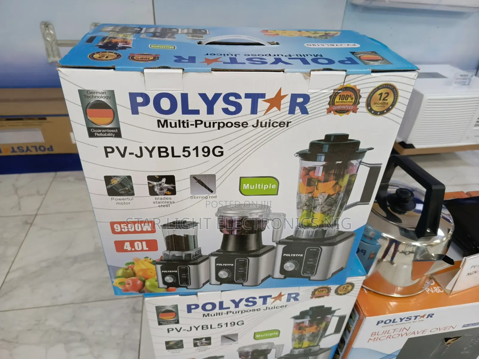 3in1 Commercial Blender Polystar