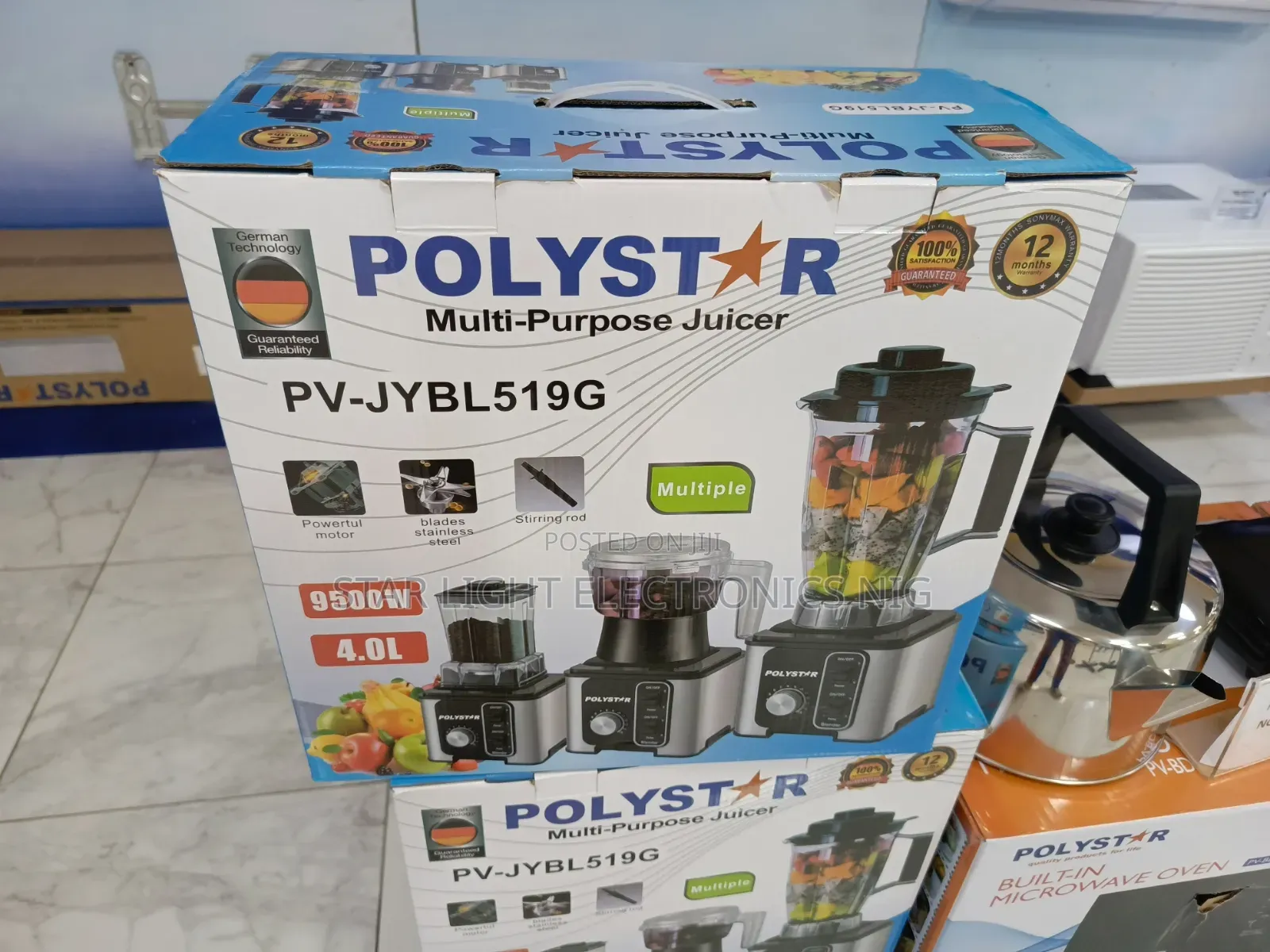 3in1 Commercial Blender Polystar