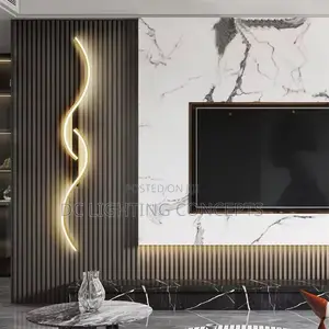 Nordic Aluminum Decorative Indoor Led Wall.