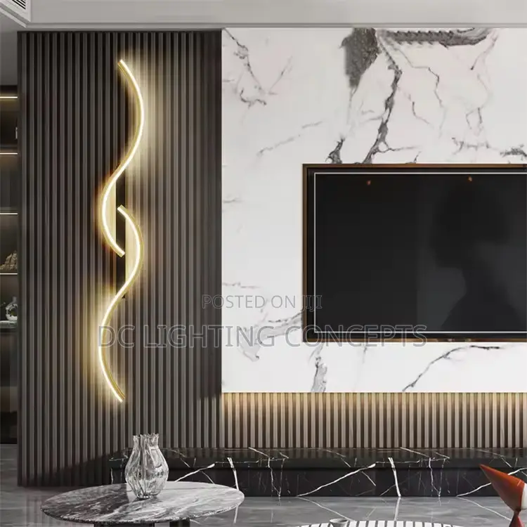 Nordic Aluminum Decorative Indoor Led Wall.