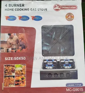 Master Chef Gas 4burner Cooking