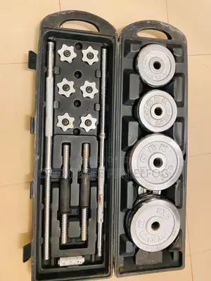 50kg Chrome Barbell and Dumbell Set