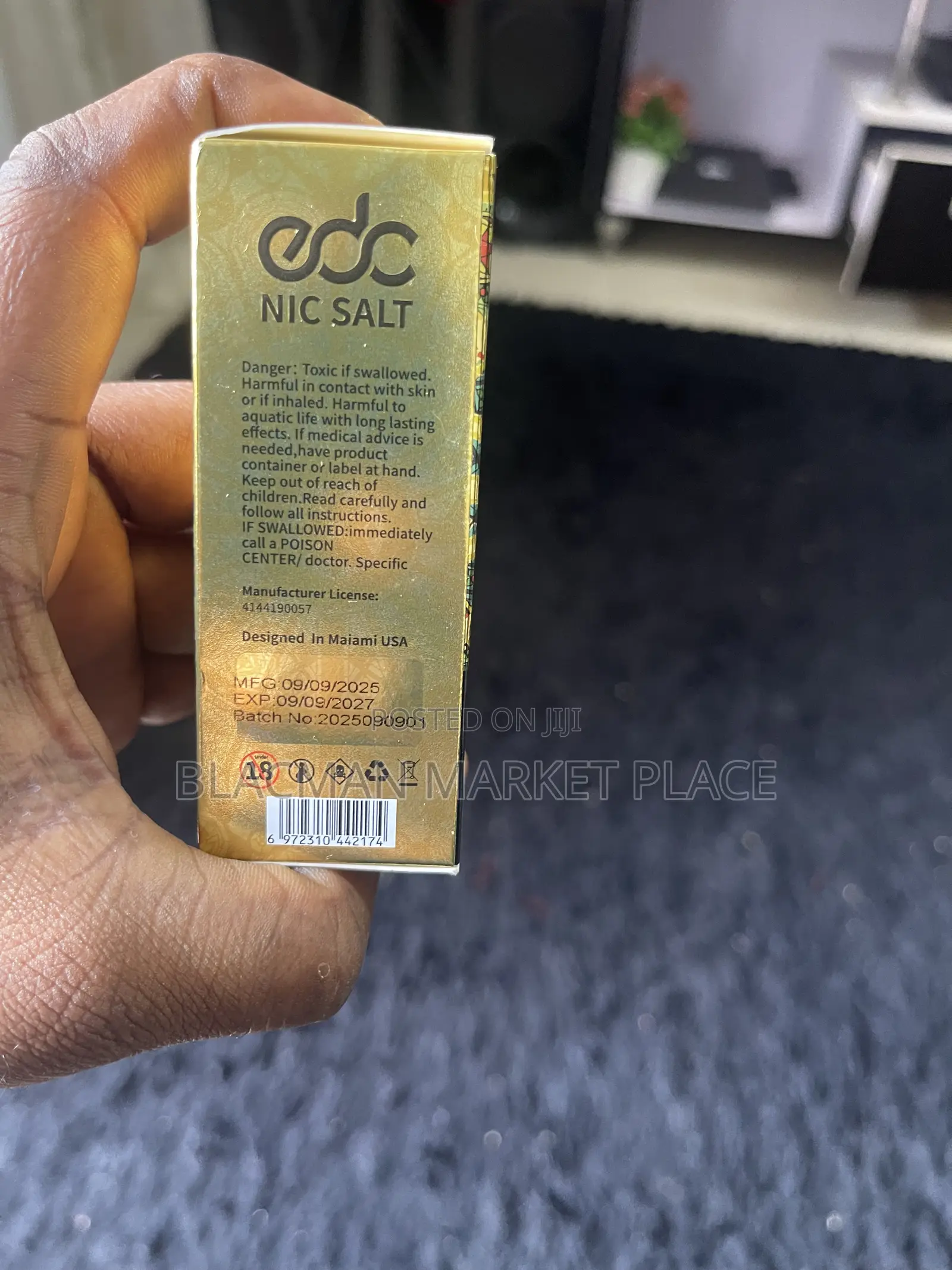Edc 30ml Premium E-Liquid | 5% Nicotine (50mg)