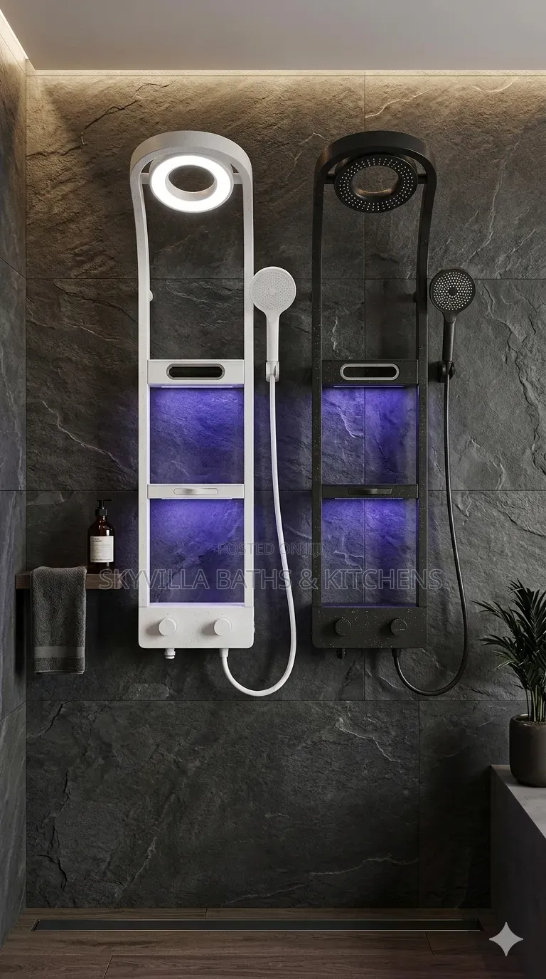 Orbit Ultra-Modern Shower Panel: