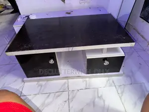Black and White Centre Table