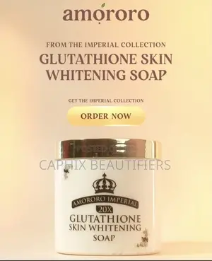 Amororo Imperial Glutathione Skin Whitening Soap