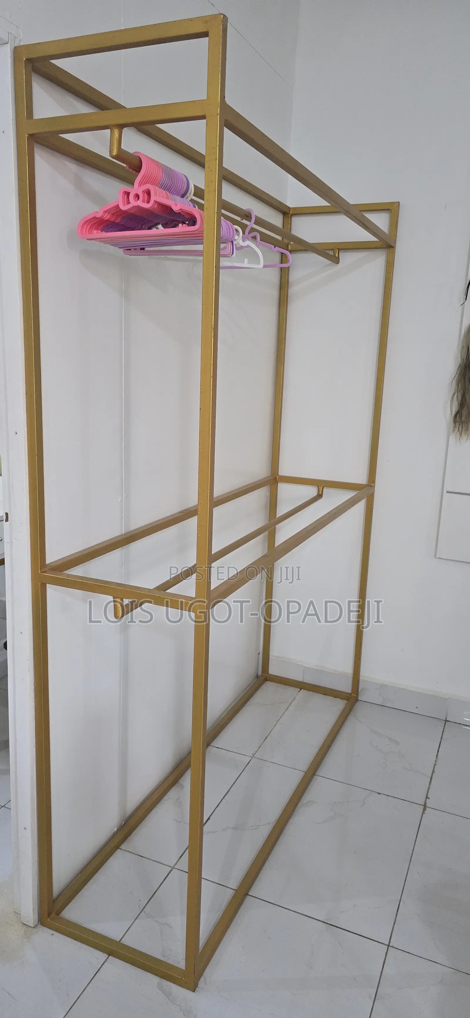 Gold Wrought Iron Hanger