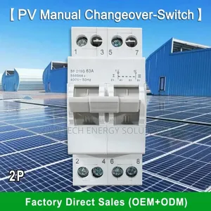 63a Solar Pv System Changeover MTS Dual Switch Circuit Breaker MCB