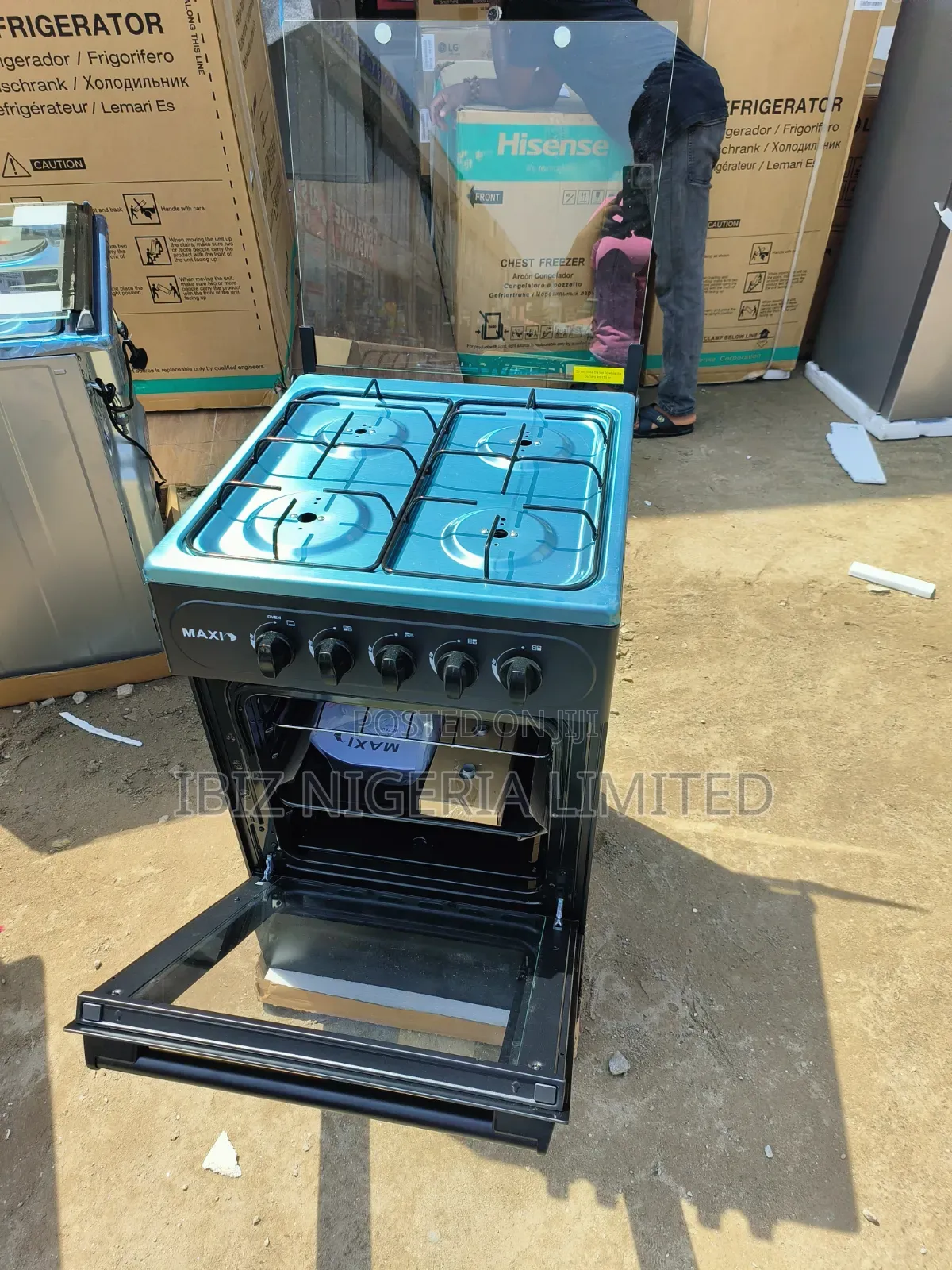 Maxi 50x50 Cooker (Black)