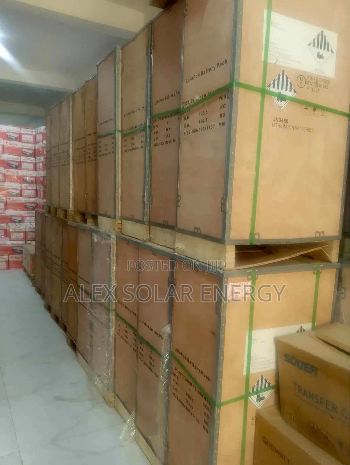 15kwh 51.2v Pattern Lithium Ion Battery