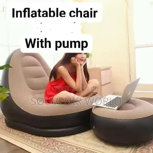 Inflatable Sofa With Leg Rest (Electric Pump)