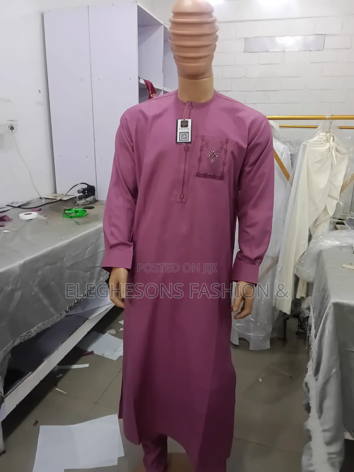 Pink Kaftan for Sale