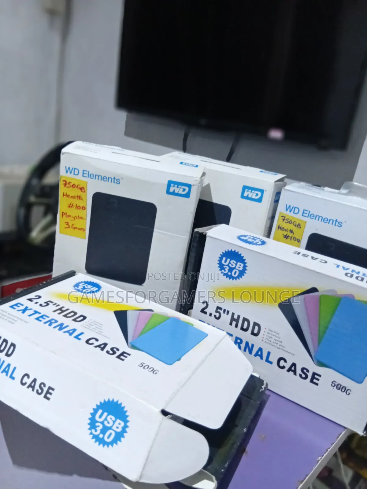 Game Ready External Hard Disk for Ps3, Ps4 and Ps5