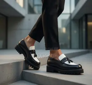 Unisex Chunky Sole Tassel Loafers