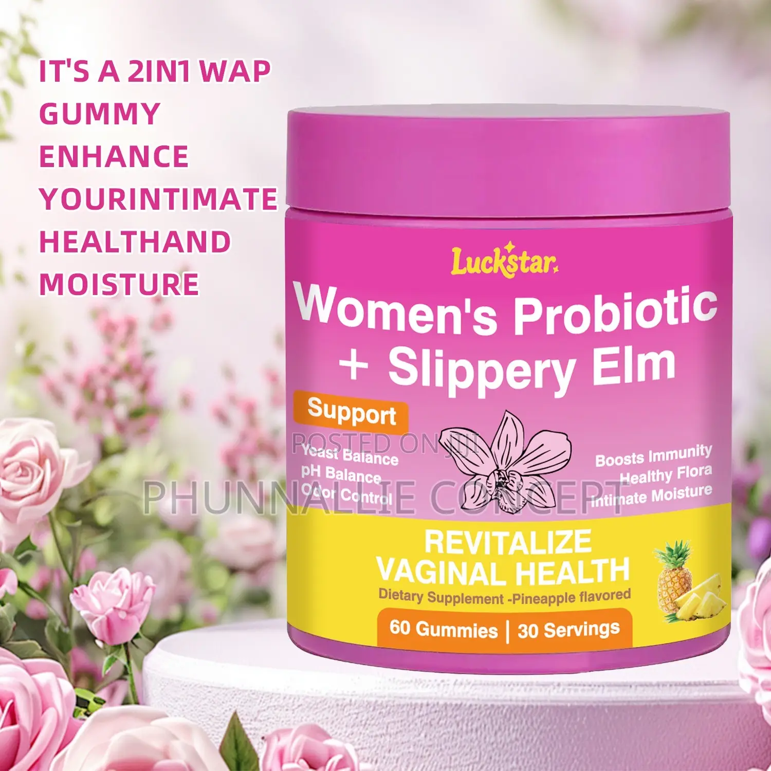 Women’S Probiotic + Slippery Elm