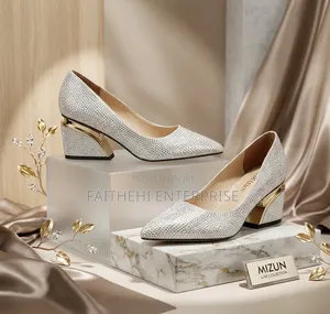 Silver Shoes Size 36