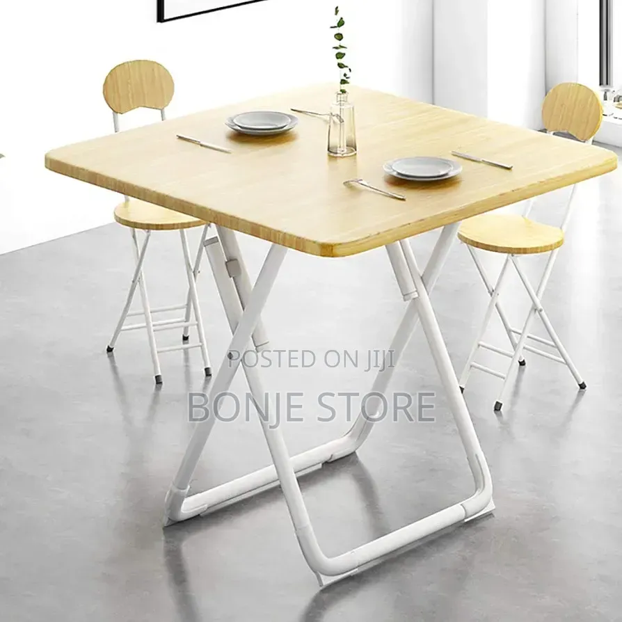 1 Table 1 Chair Foldable Dinning Table/Work Station