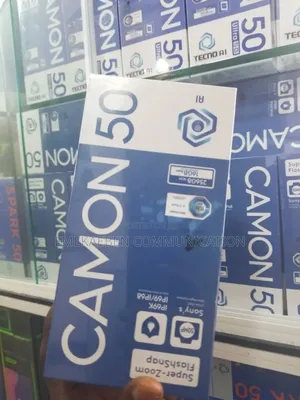 New Tecno Camon 50 Pro 256 GB Blue