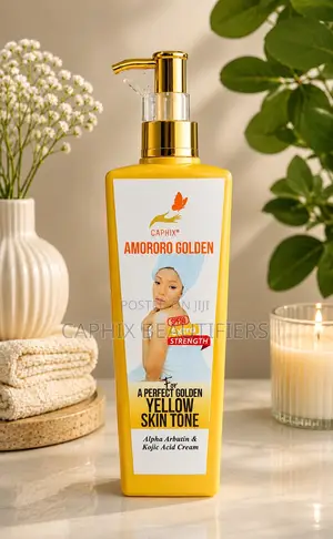 Amororo Golden Yellow Tone Lotion