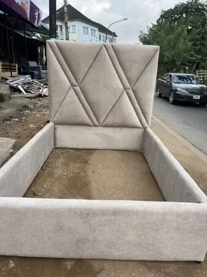 Fabric Padded Bedframe 4.5feet by 6feet