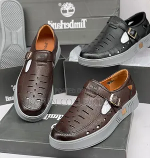 Timberland Brown Leather Shoe-Sandal