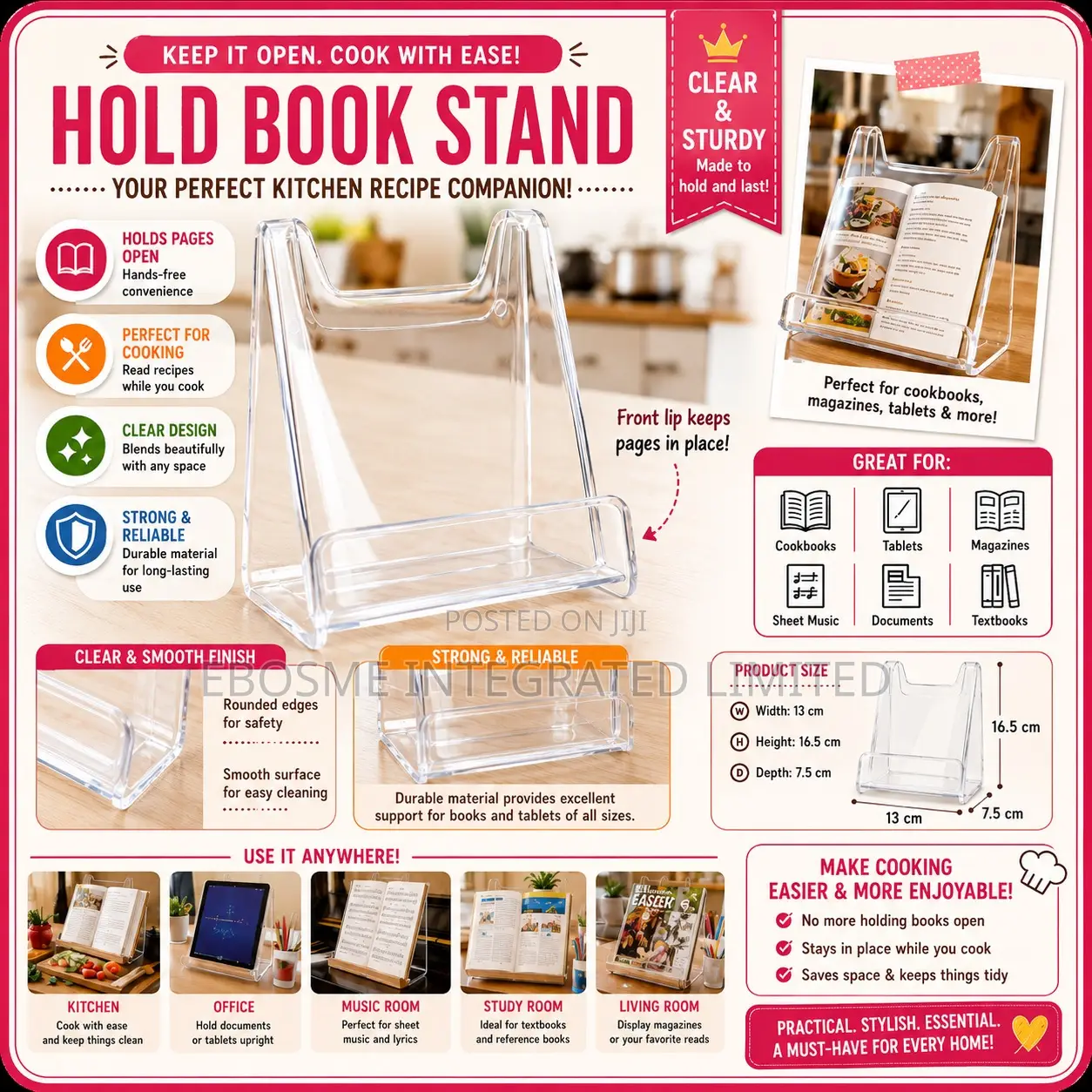 Cookbook Holder
