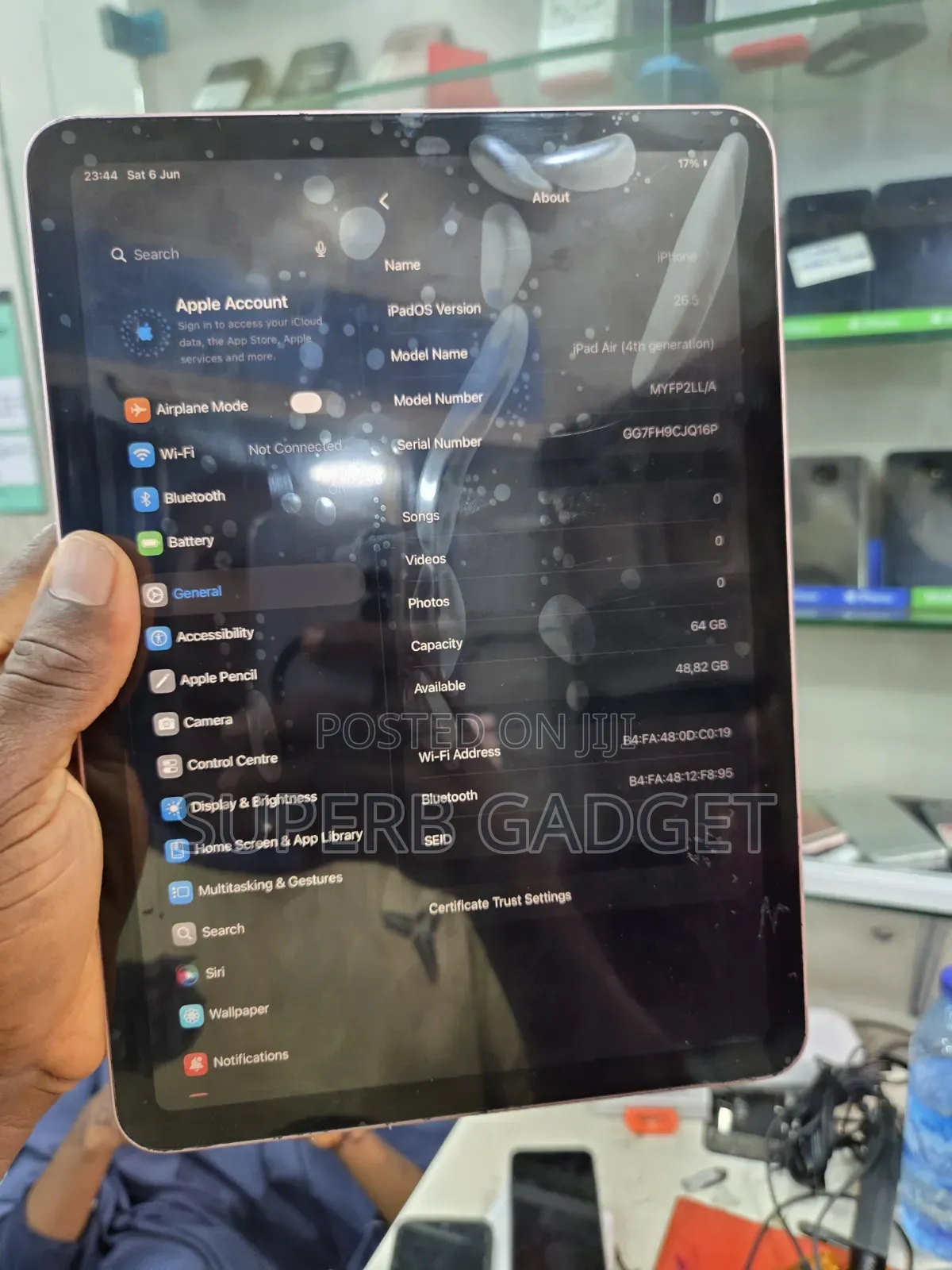 Apple iPad Air (2020) Wi-Fi 64 GB Pink