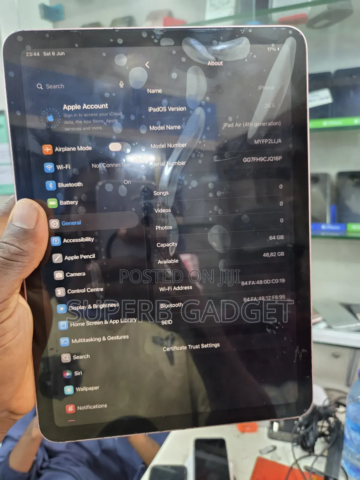 Apple iPad Air (2020) Wi-Fi 64 GB Pink