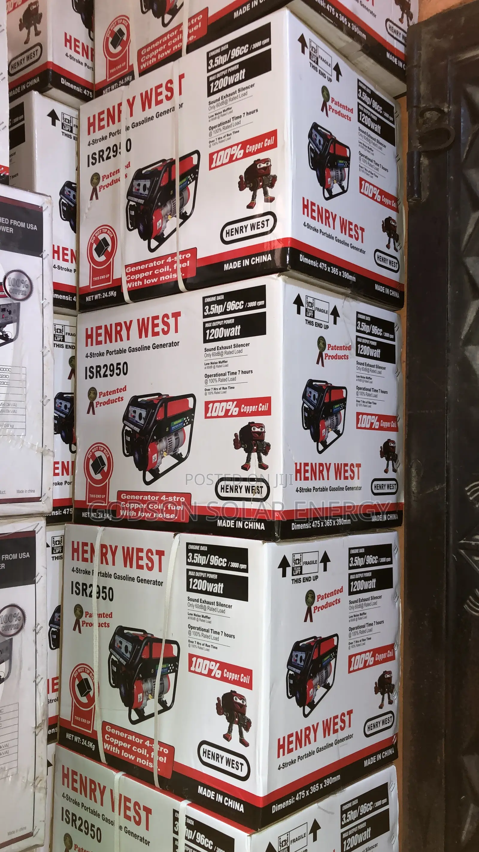 Henry West Gasoline Generator