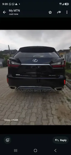 Lexus RX 350 AWD 2016 Black