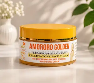 Amororo Golden Yellow Tone Day Face Cream