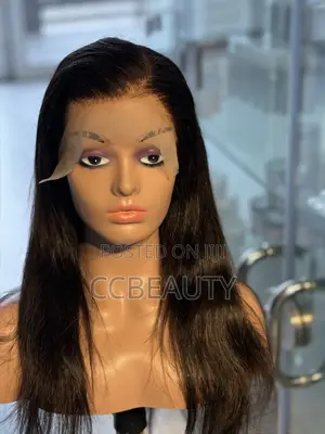 18inches Full Frontal Silky Straight %100 Human Hair