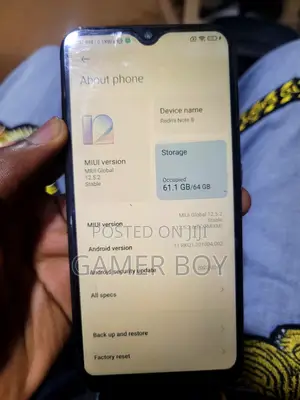 Xiaomi Redmi Note 8 64 GB Black
