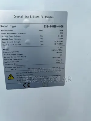405w Halfcut Solar Panel, Black Face Brand New.